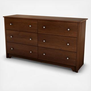 Vito 6-Drawer Double Dresser