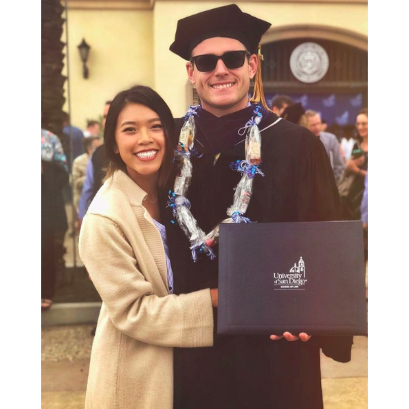 Mark's law school graduation. May 2018