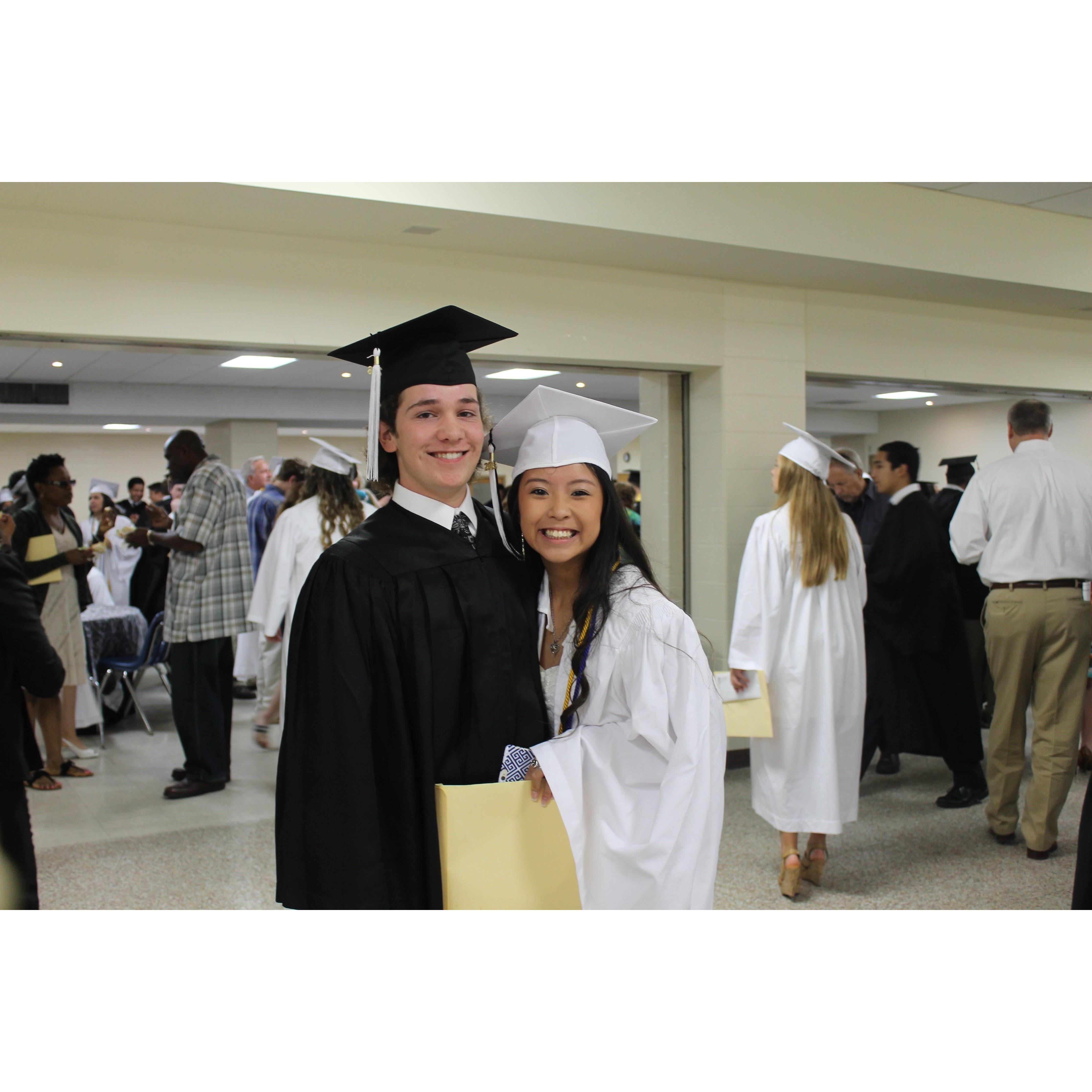 High school graduation