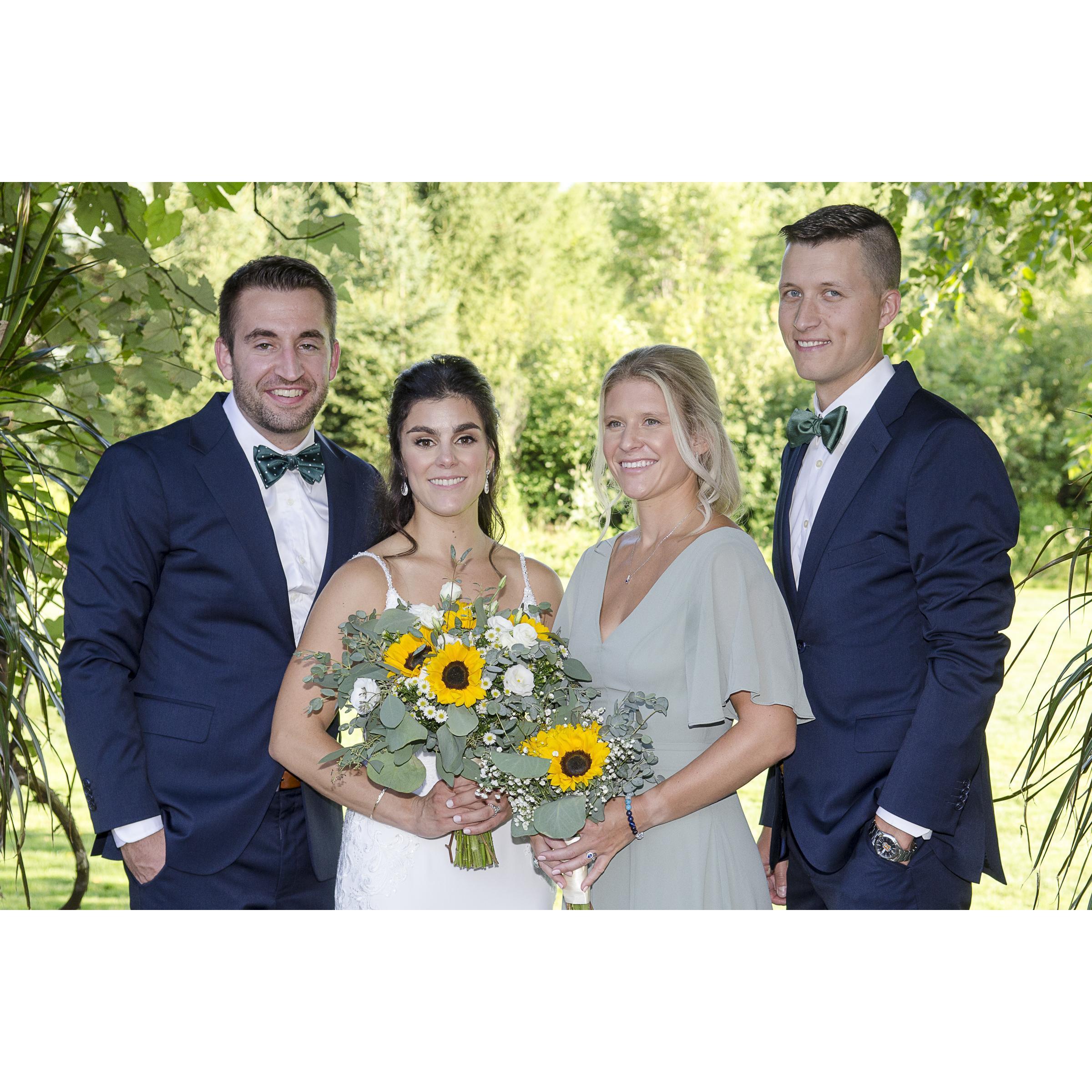 Matron of Honor and Best Man
