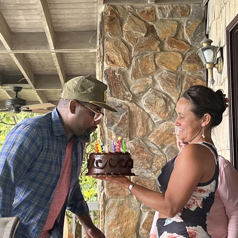 Always grateful to celebrate my birthday man