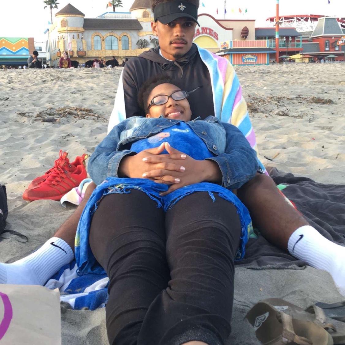 2016 Santa Cruz trip pregnant with are first child!!🫶🏽