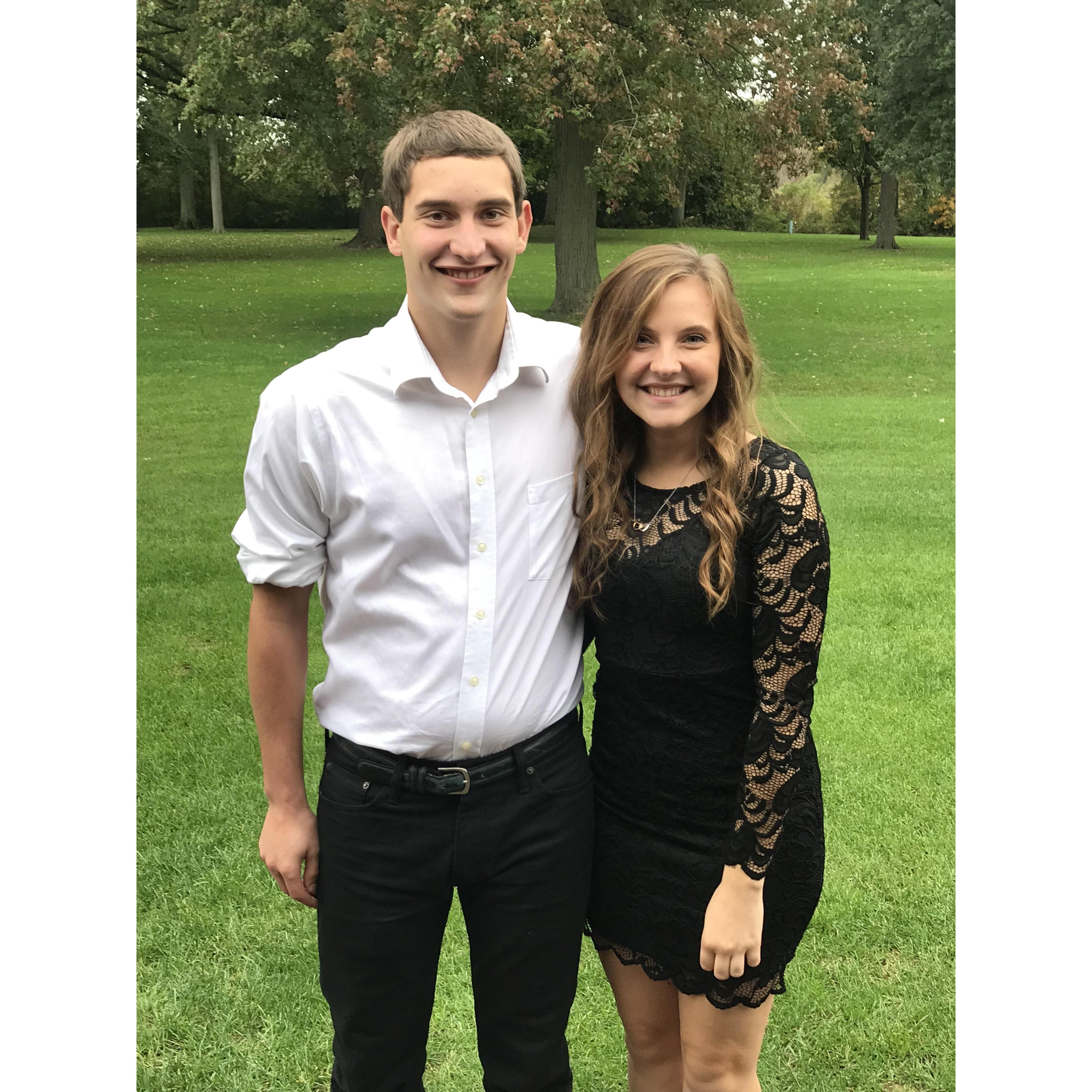 One of the many weddings we have been to together, 2018