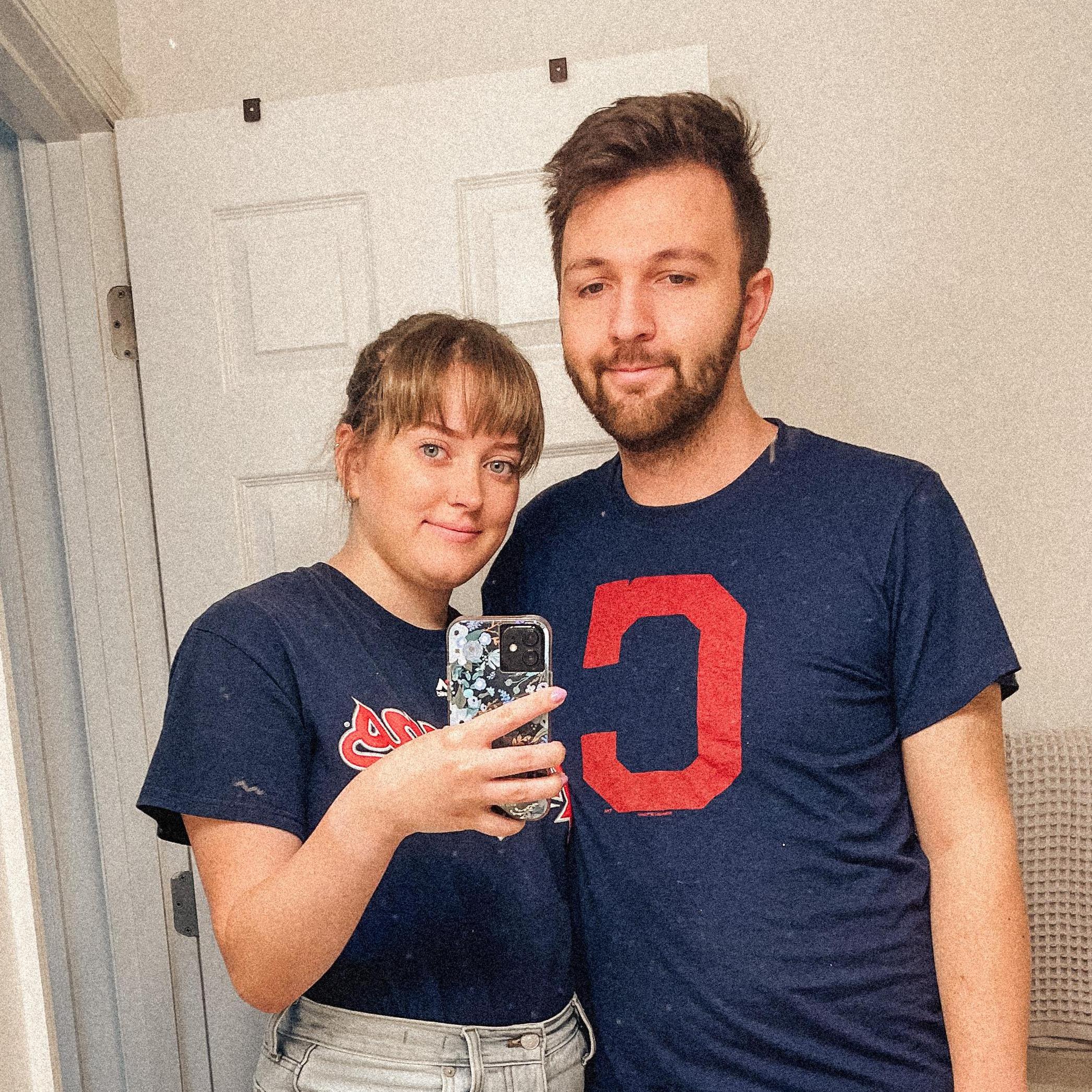 Our first photo in our first home!! (July 2021)