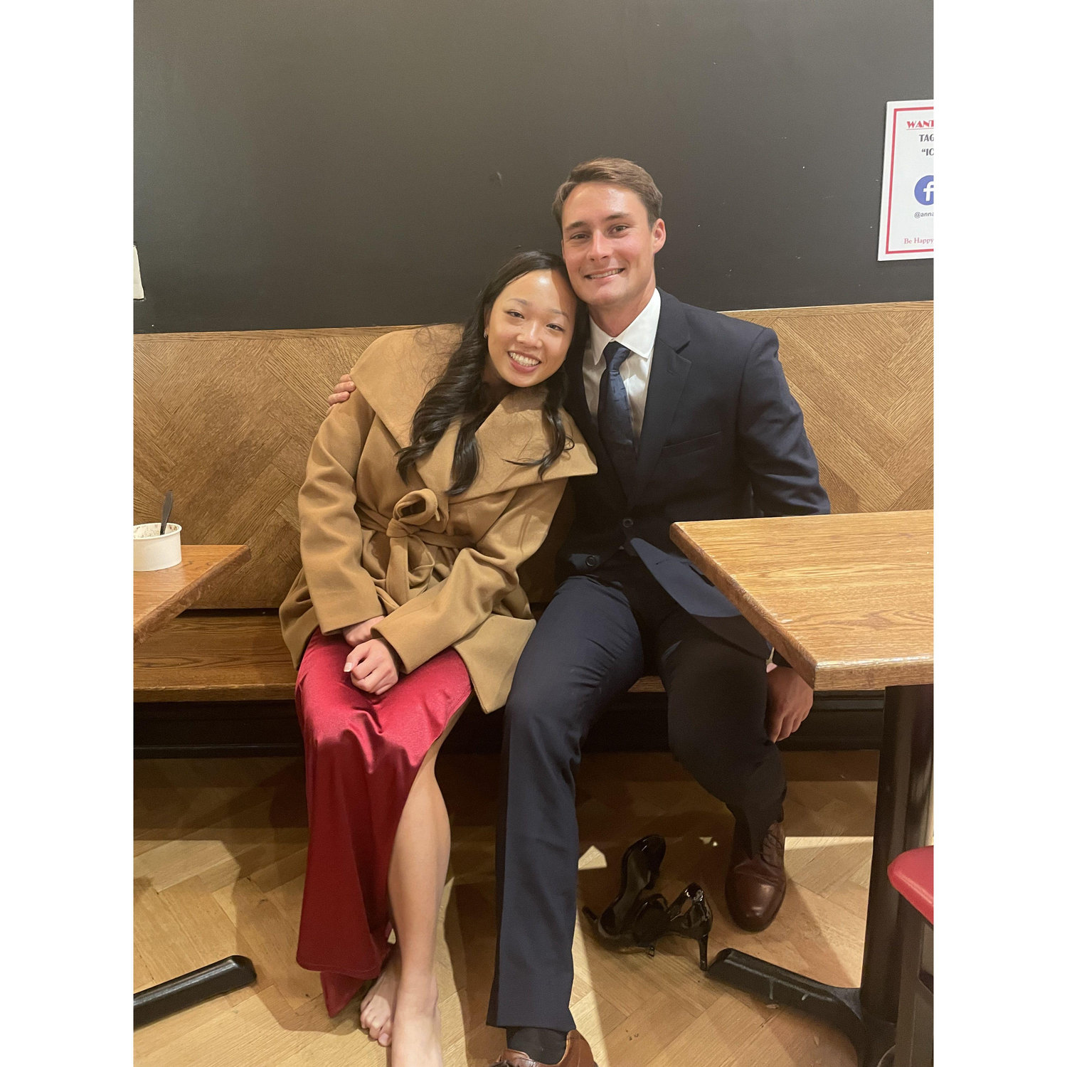 We attended our first wedding together in Annapolis, Fall 2024