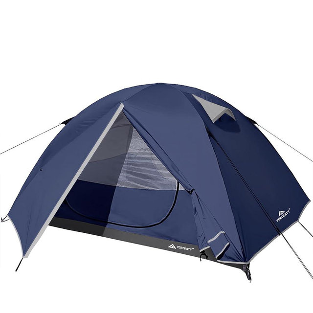 Forceatt Camping Tent 2/3/4 Person, Professional Waterproof & Windproof Lightweight Backpacking Tent Suitable for Outdoor,Hiking,Camping, Mountaineering and Travel