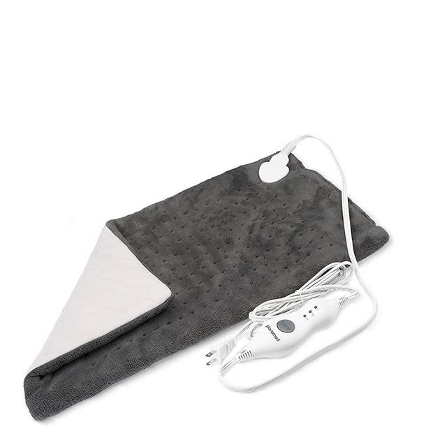 Heating Pad XL King Size by Paramed - Extra Large 12” x 24” - Dry Heat Therapy Functions & Auto Shut-Off - for Neck, Back, Shoulder, Menstrual Pain & Sore Muscle Relief - Washable