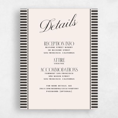 Beige Wedding Enclosure - Connell