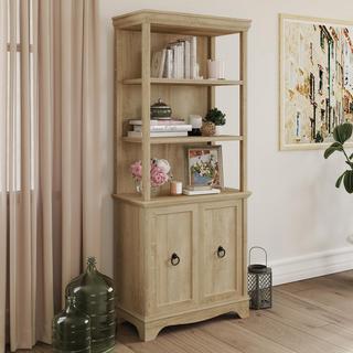 Adaline Cafe 5-Shelf Bookcase