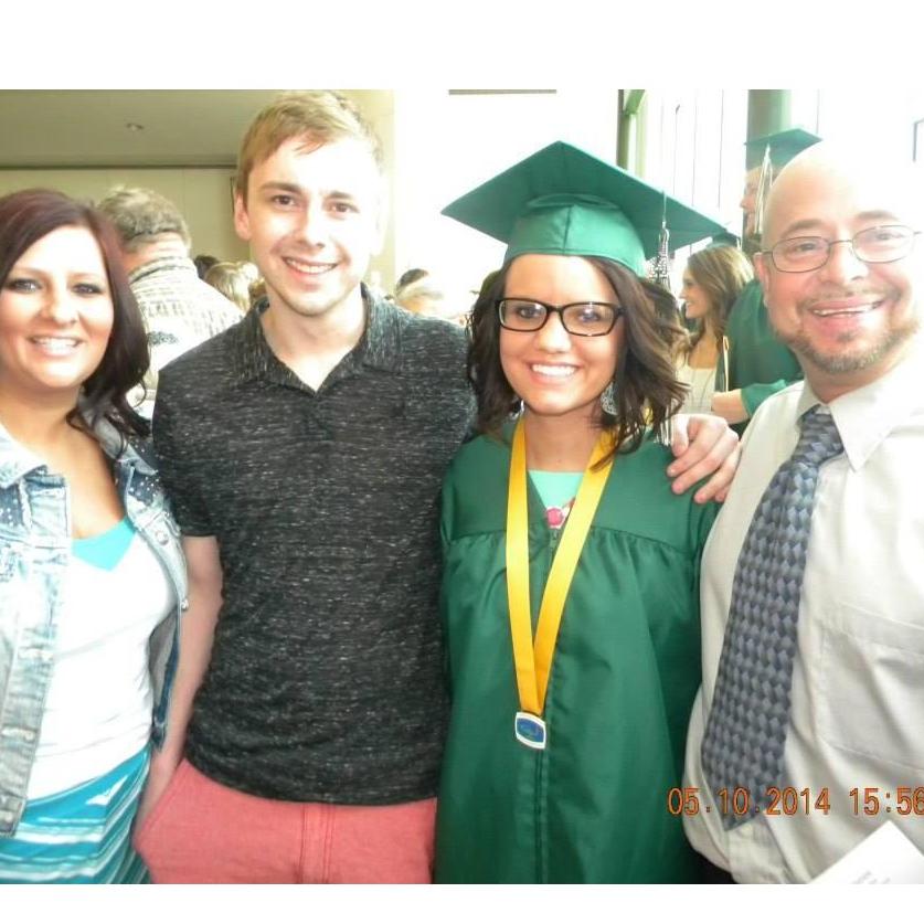 Randi's high school graduation