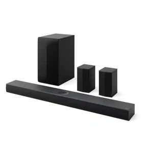LG - 5.1.1-Channel S70TR Home Theater Soundbar with Wireless Subwoofer and Rear Speakers, Dolby Atmos, WOW Orchestra - Black