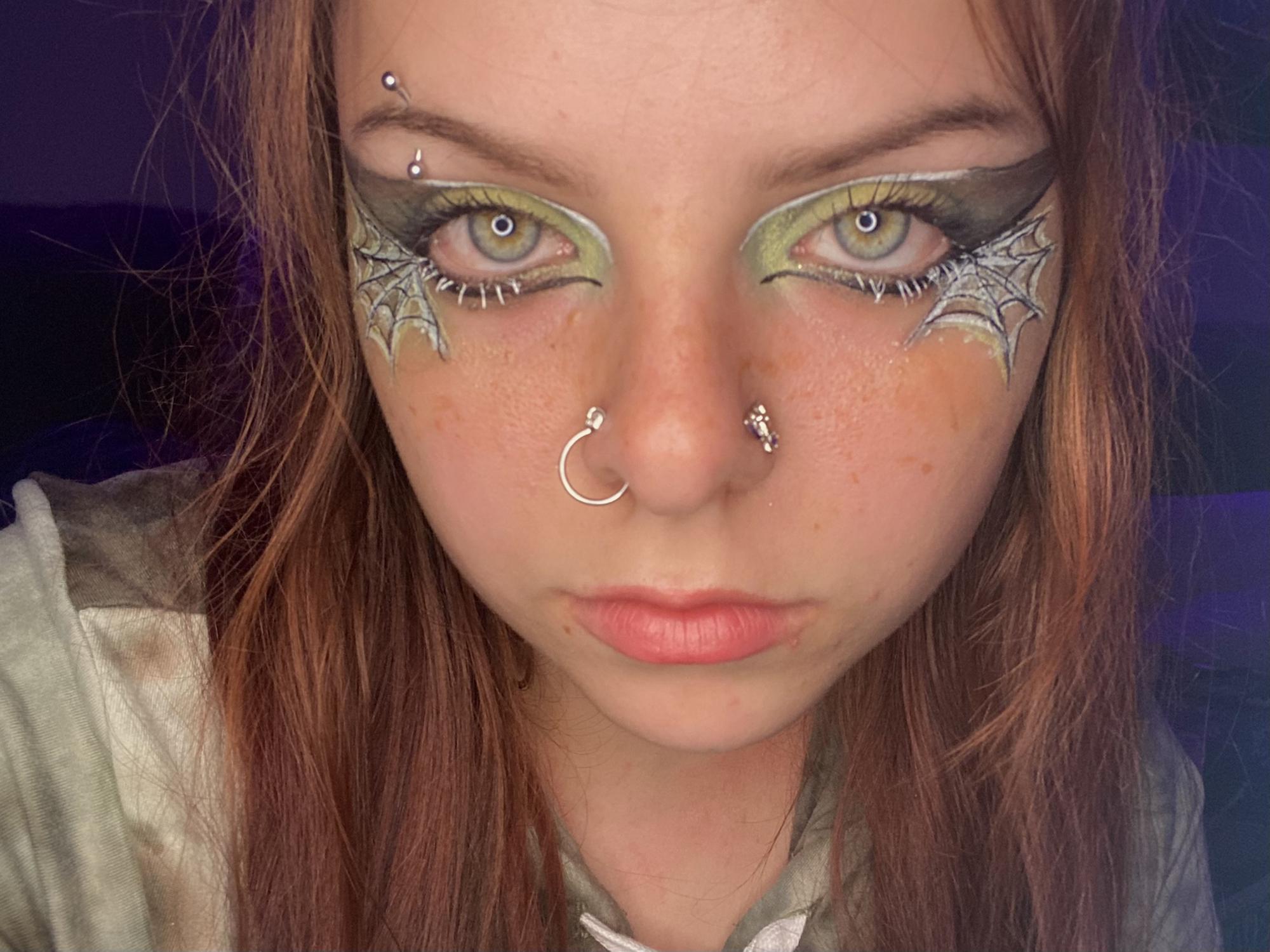 Gabriella loves to express herself with fashion and makeup. It’s rare to see her without an intricate design or pop of color on her eyes.