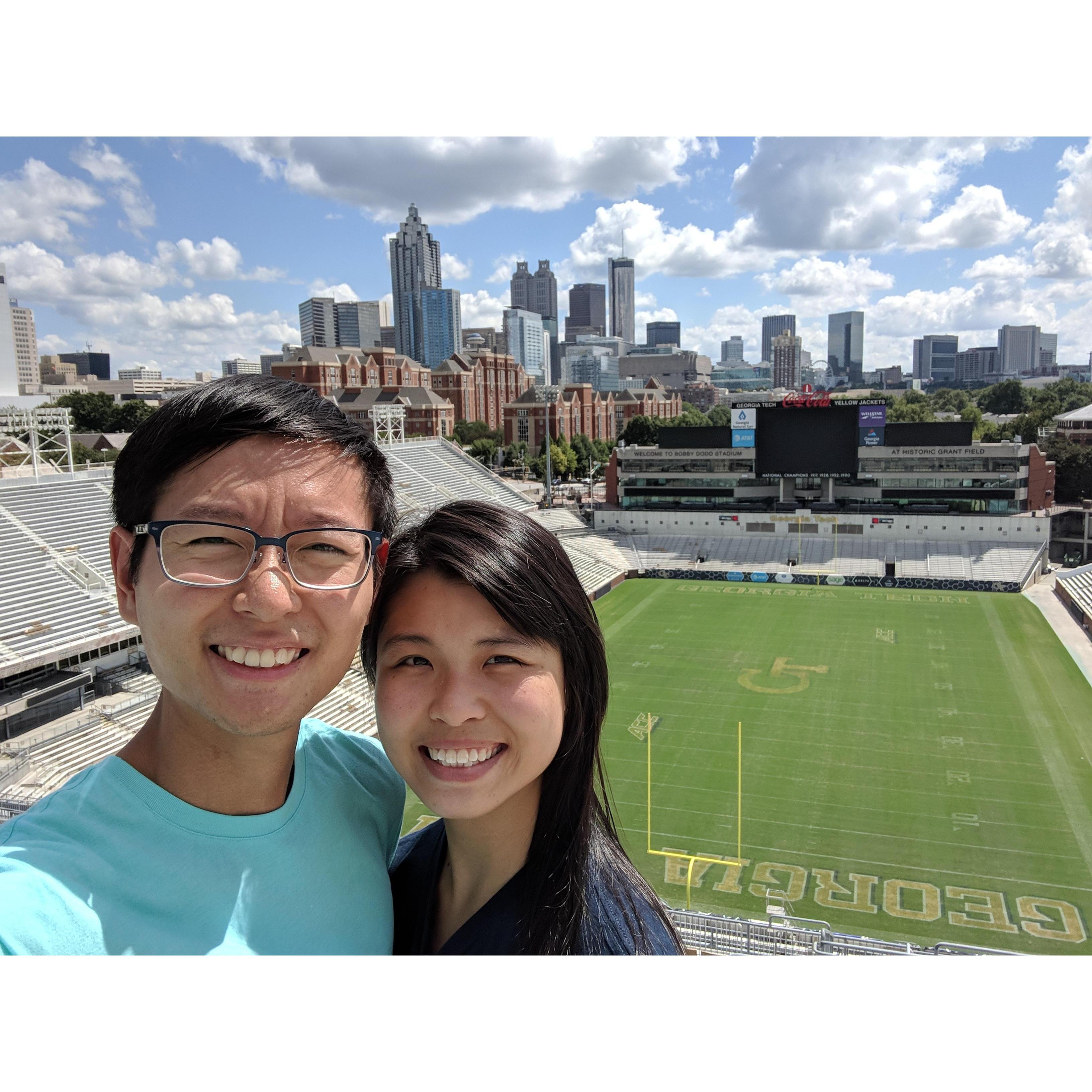 Atlanta Skyline @ Georgia Tech!