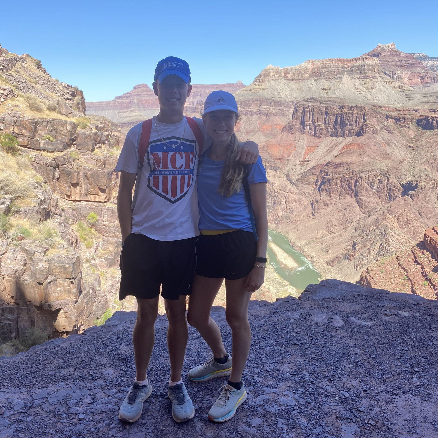 Summer 2020: Hiked to the bottom of the Grand Canyon and back!