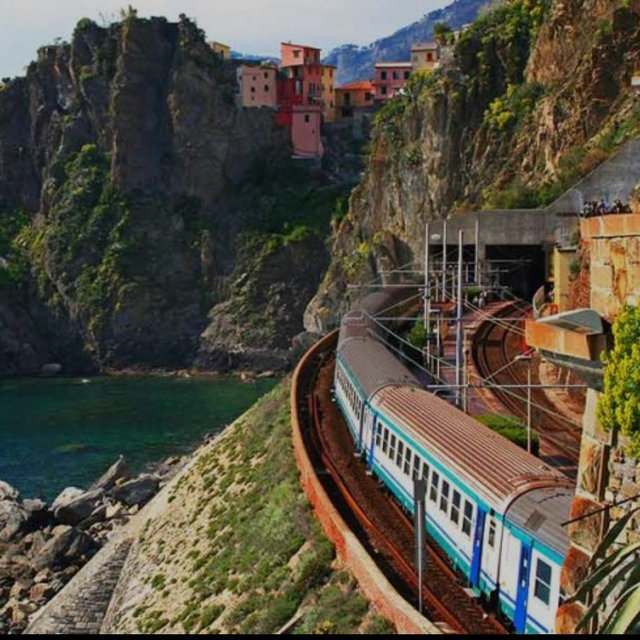 Train Ride around Cinque Terre