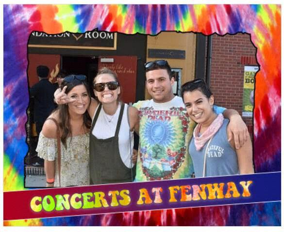 Deana, Kristin, Danny, Maggie @ Dead & Co, Fenway, Boston, MA - July 2016