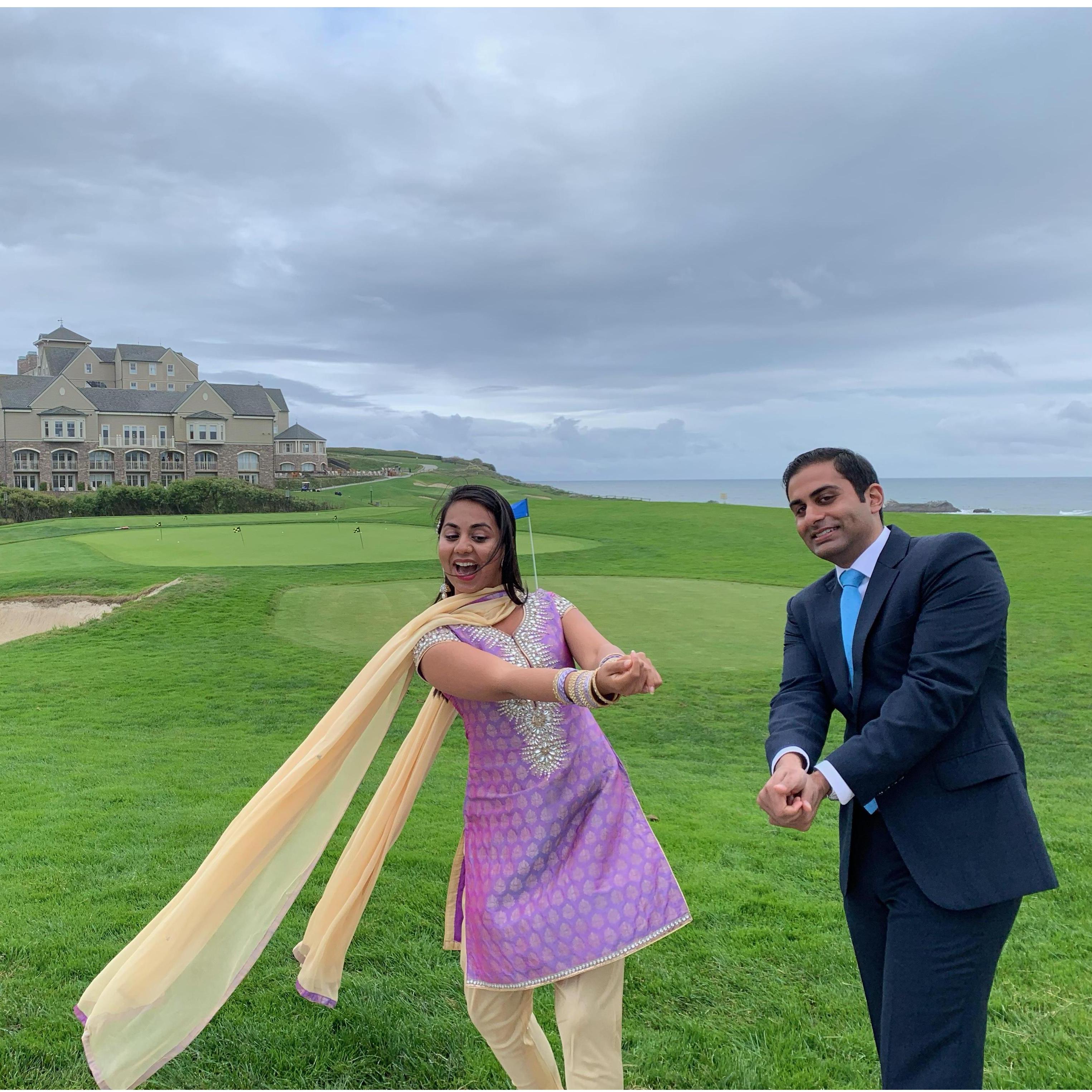 Golfing in Half Moon Bay
