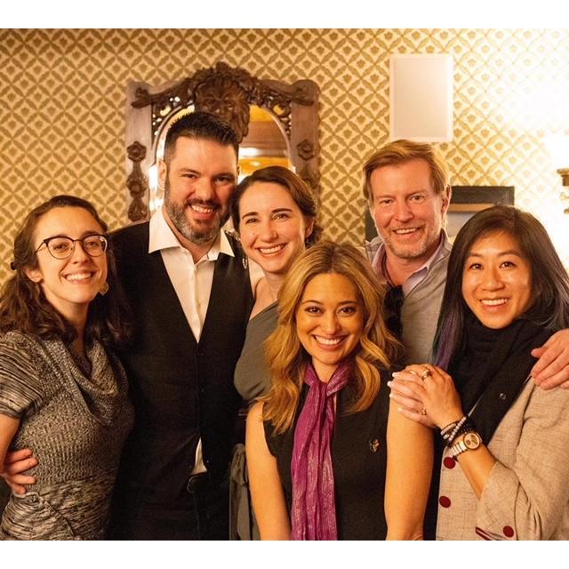 The night I said "Absolutely Yes" and with some of my favorite people!