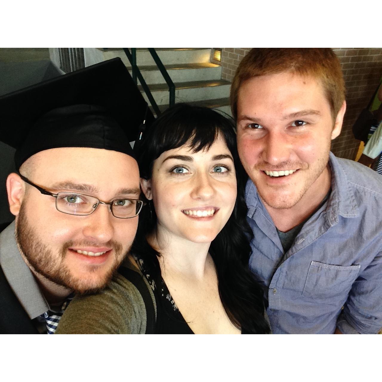 Casey's graduation (Chelsea's brother) - Denton, TX - 2014