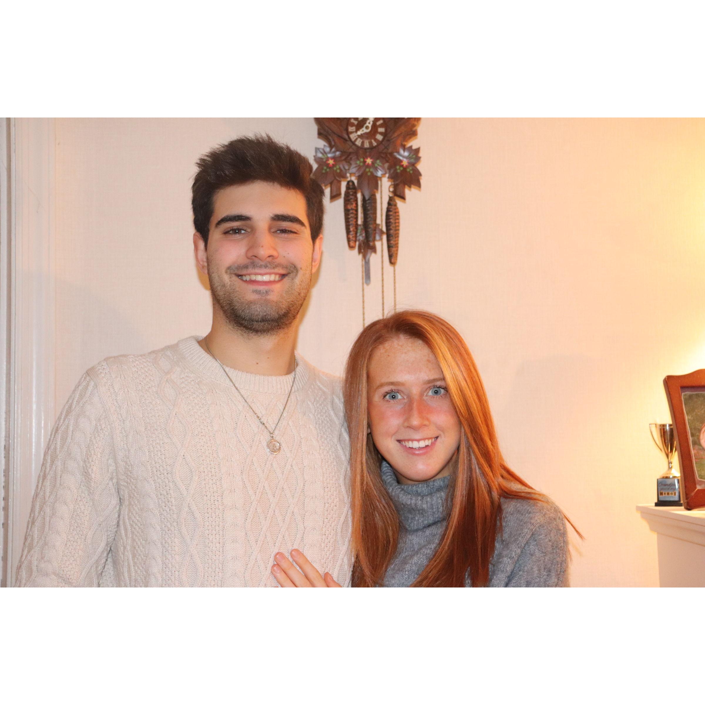 Our last Christmas at home before leaving for the Caribbean