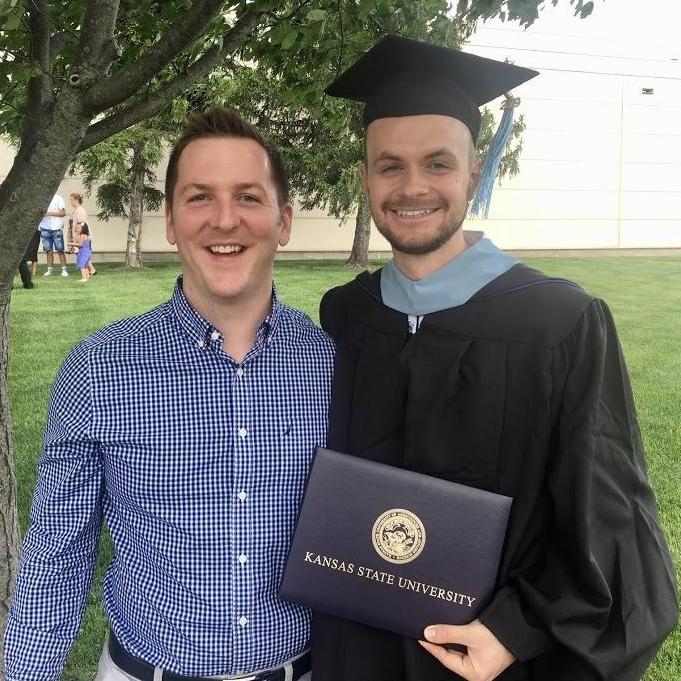 K-State Masters Graduation Ceremony.