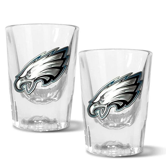 Great American Products Philadelphia Eagles 2-Piece Prism Shot Glass Set