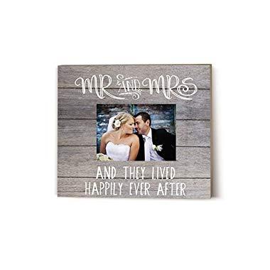 Kindred Hearts 13.6"x11.6" Mrs. Gray Slat Picture Frame