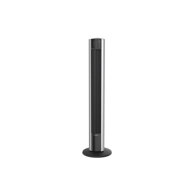 Lasko T48332 XtraAir 48 Inch 3 Speed Quiet Widespread Oscillating Home Tower Fan with Remote, Electronic Controls, 8 Hour Timer, and Nighttime Setting