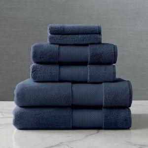 Frontgate Resort Collection Bath Towels: Indigo Blue