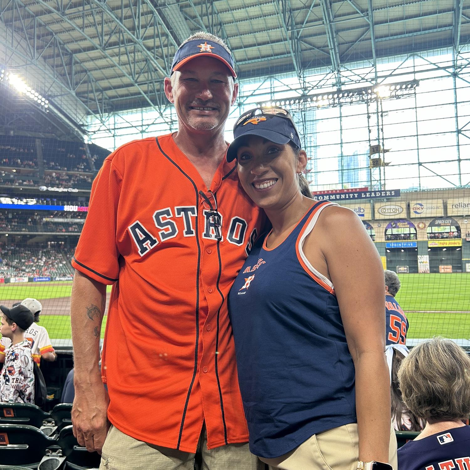 1st Astros game together