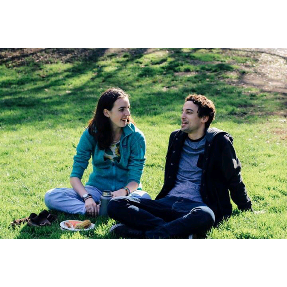 One of first deep conversations that our friend happened to snap a pic of!