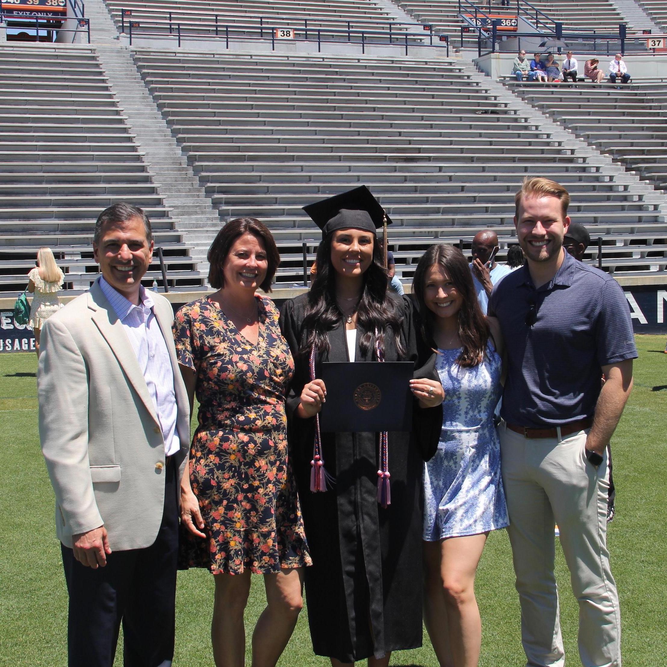 Maddie graduates from Auburn (2021)