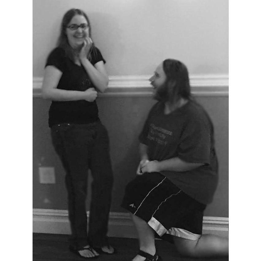 When he went down on one knee I was totally stunned.