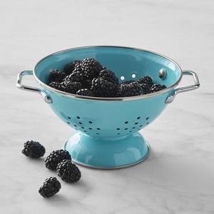 Enamel Colander, 1-Qt., Turquoise