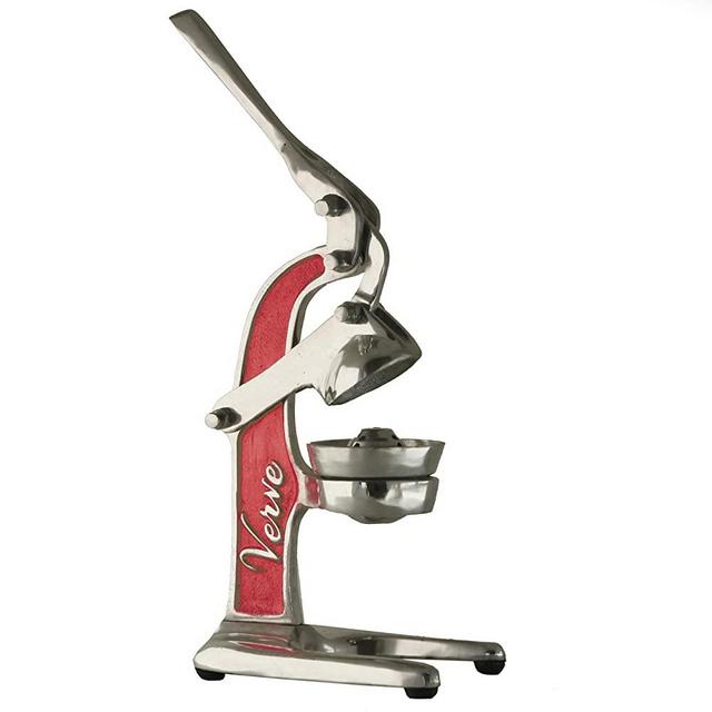 Verve Culture - Countertop Juicer Press - Artisan Crafted Manual Juicer - Make fresh lime, lemon, orange, citrus juice at home – Handmade - RED