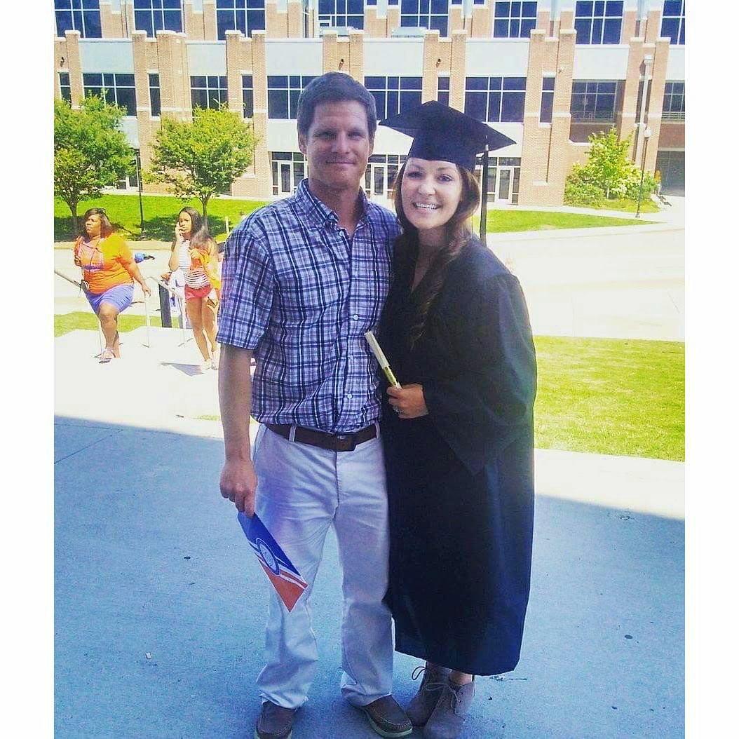 Lundy's Chattanooga State Graduation. COVID ruined her UTC graduation.
