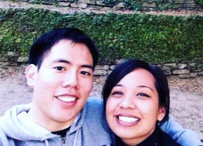 Our first ever photo together before we were anything special -- Berkeley Rose Garden 2012 <3