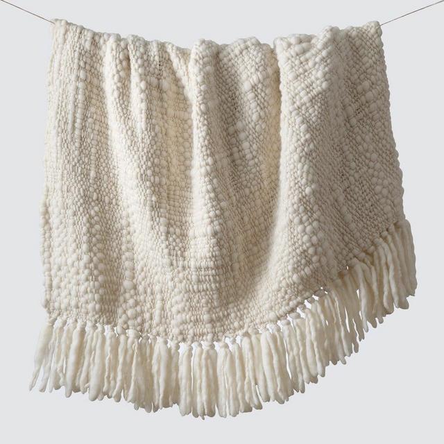 Clara Chunky Wool Throw