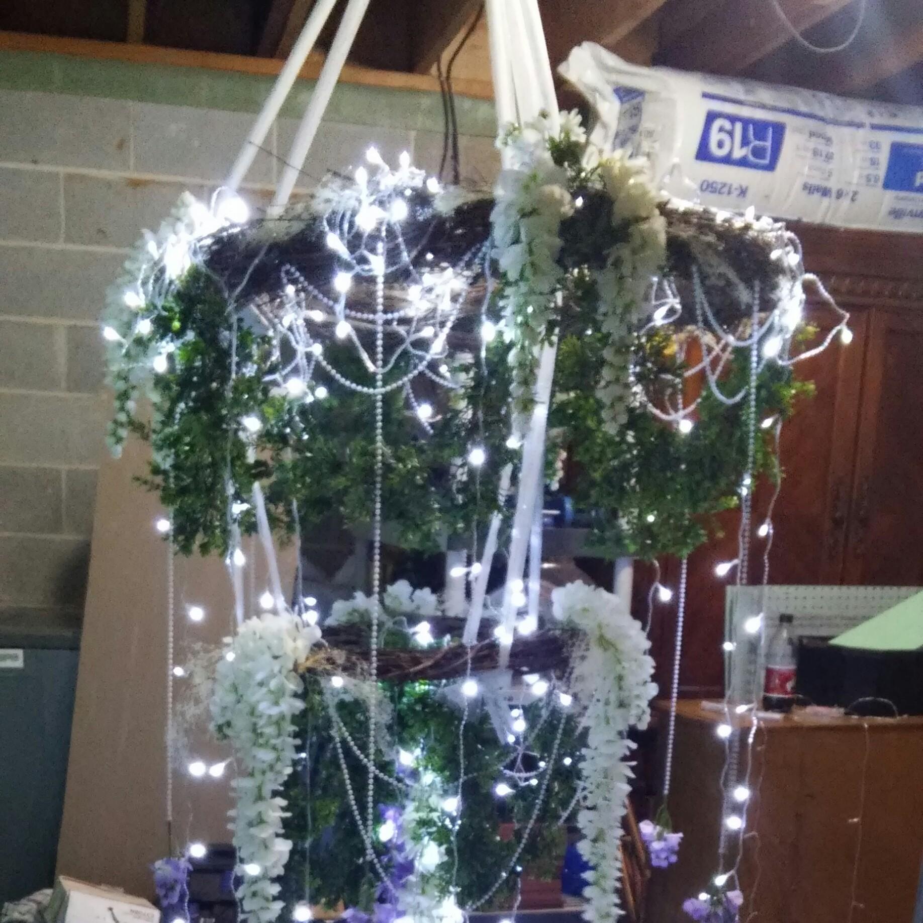 This chandelier just keeps getting better and better.