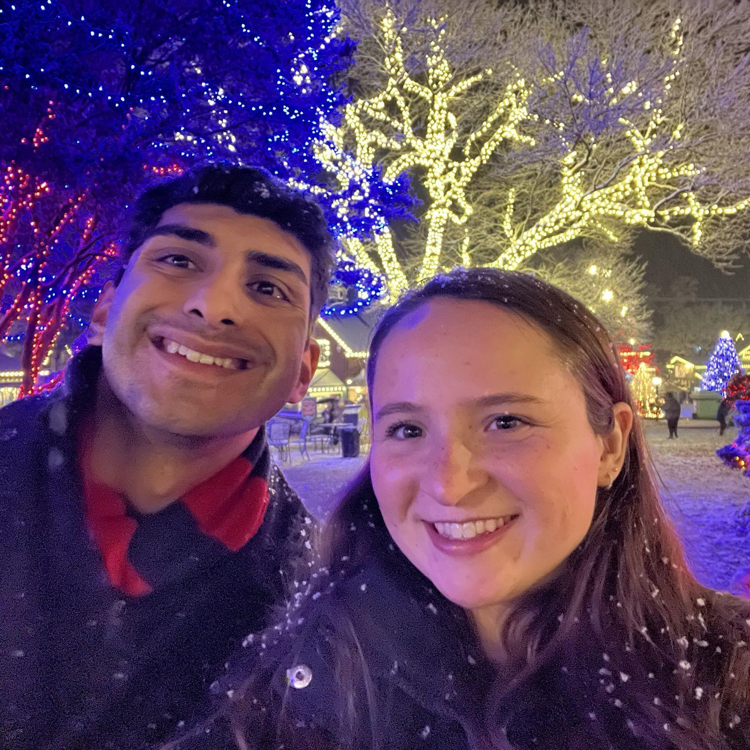 Another Peddler's Village photo! It snowed the whole time we were there!