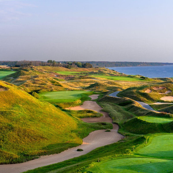 A Round of Golf at the Irish Course at Whistling Straits