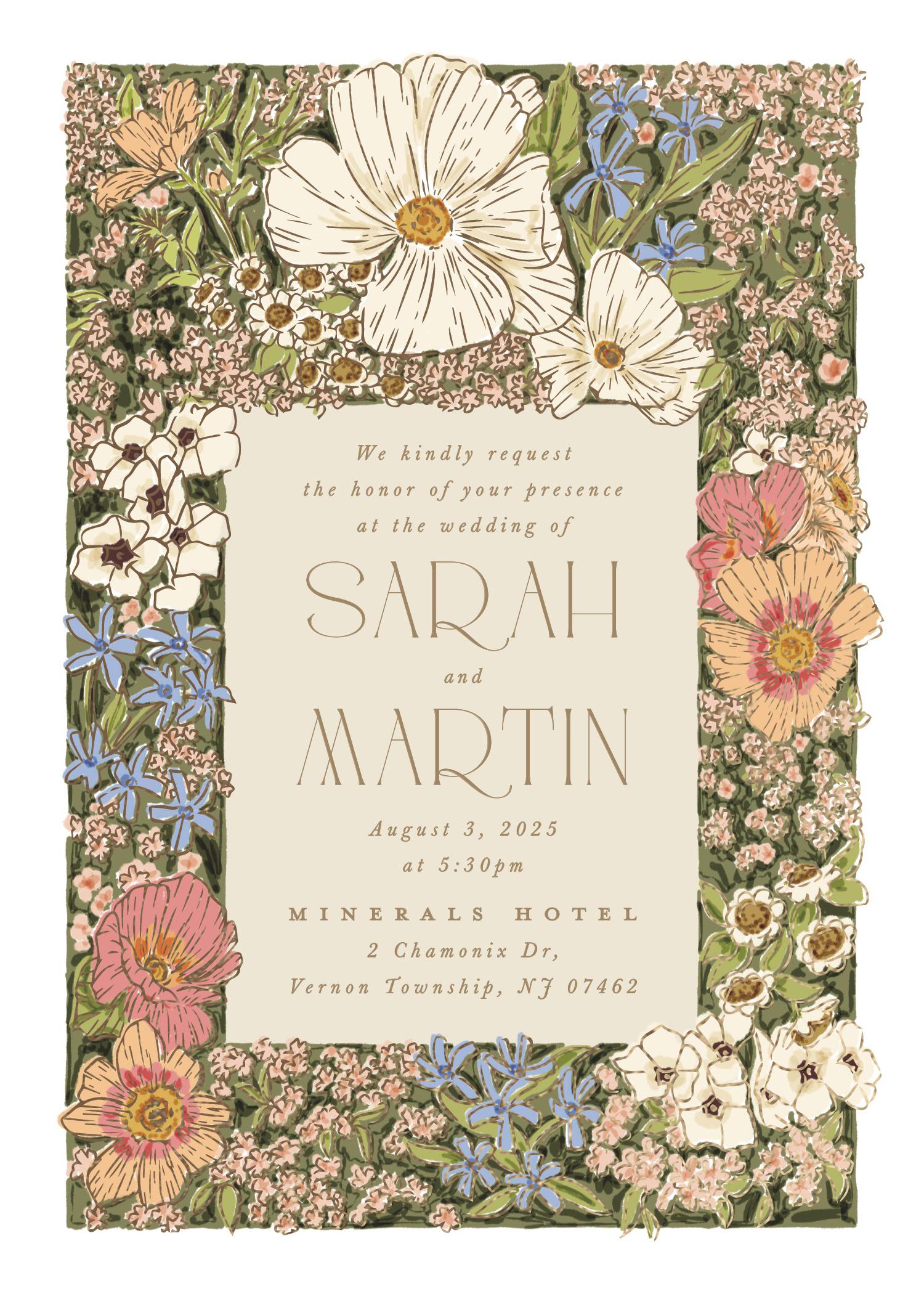 The Wedding Website of Sarah VanVliet and Martin Ward