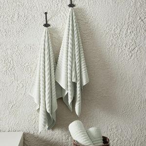 Green Bath Towels, Set of 6 (Bath Towels, Hand towels, and Wash Cloths)