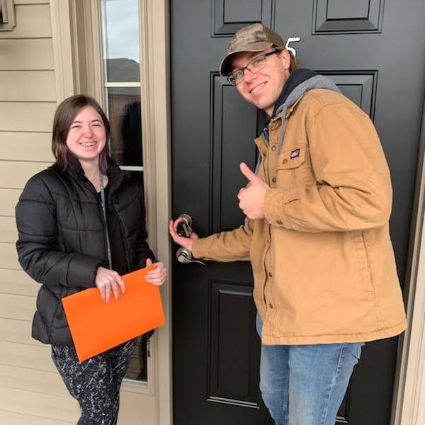Our first apartment!