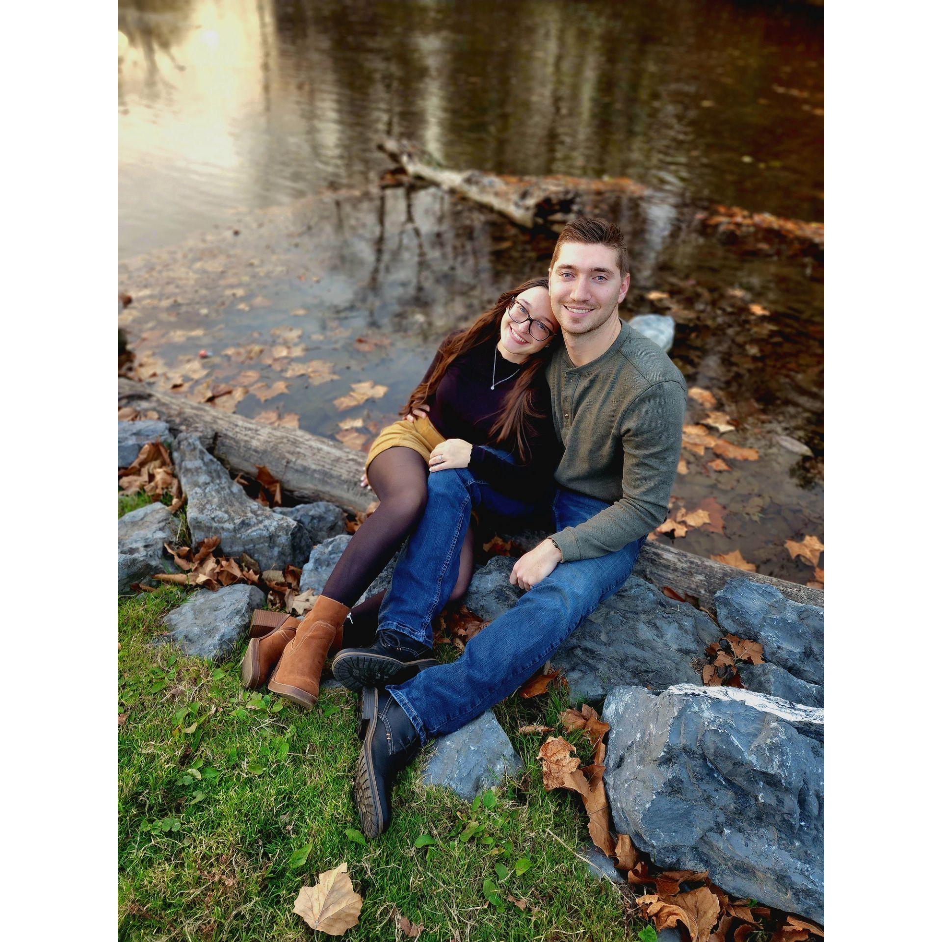Our engagement shoot! Fall 2022