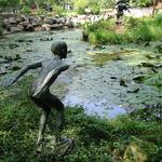 Umlauf Sculpture Garden Trail Pedestrian Walkway