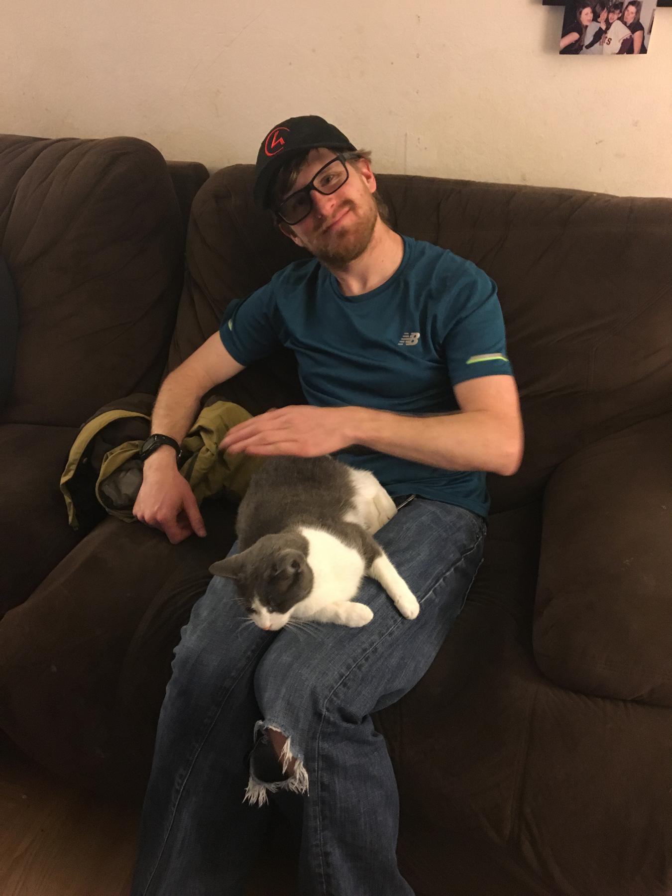 Jason and Maya (RIP).