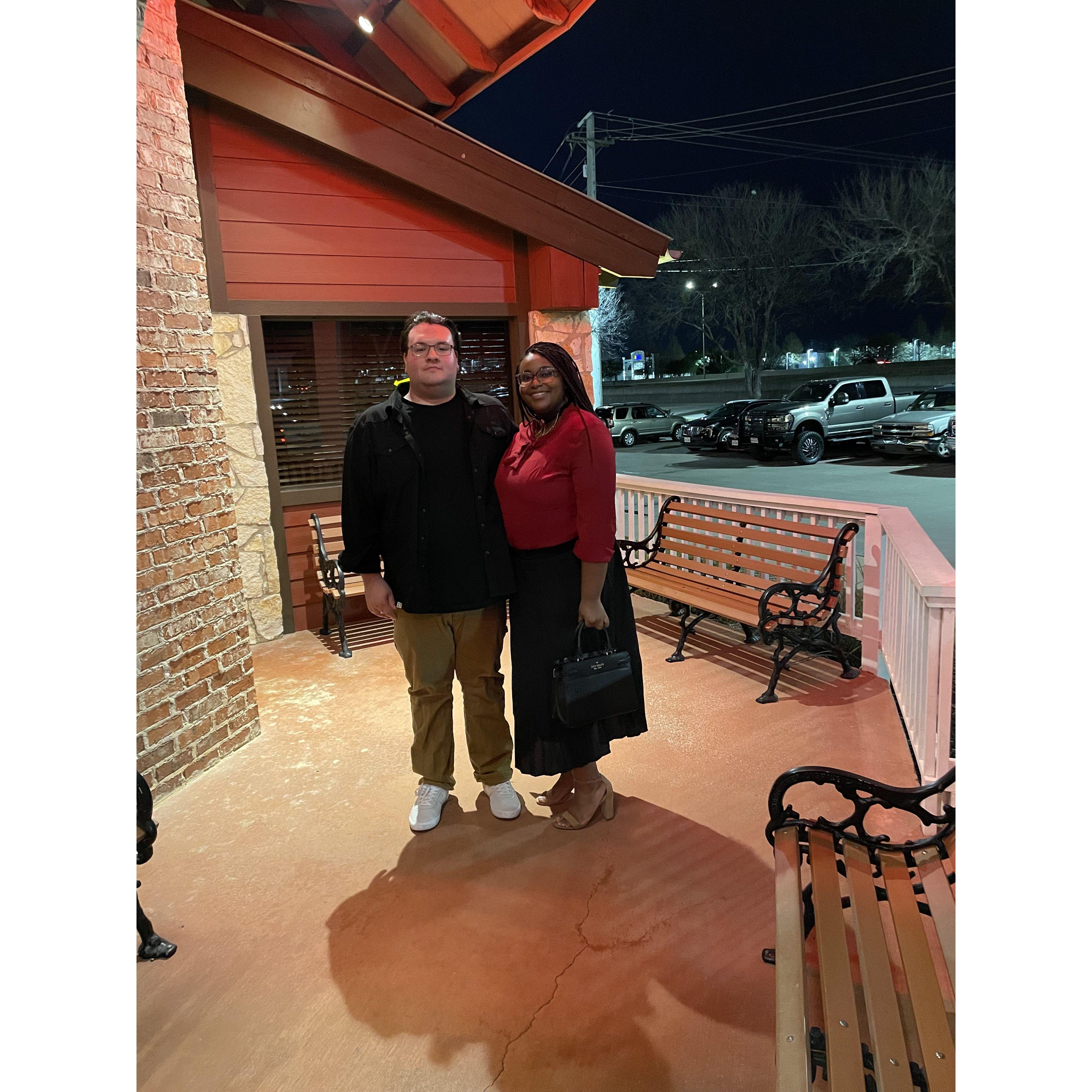 Early Valentines Day dinner 2023