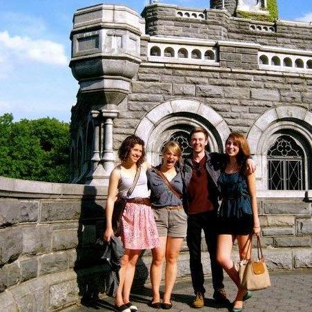 Our first "date" including Ella and Anna, May 21, 2011.