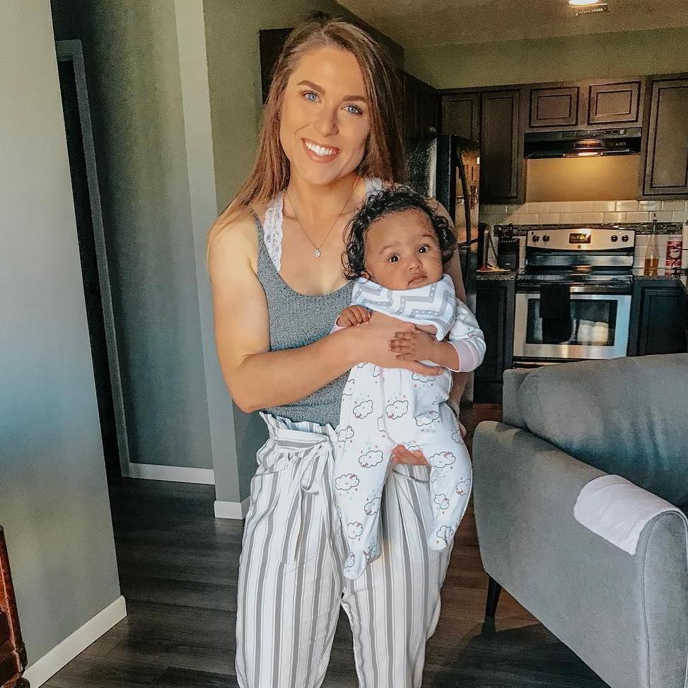 Katie's first niece was born in December 2018 and she was so excited to be an aunt! Thankfully she had lots of practice with kids from DJ's family.